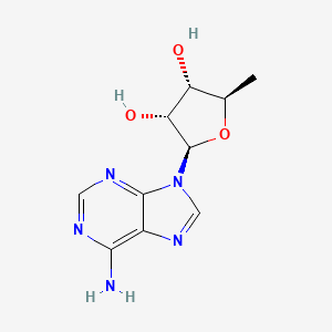 molecular formula C10H13N5O3 B1664650 5'-Deoxyadenosine CAS No. 4754-39-6