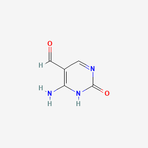 molecular formula C5H5N3O2 B1664653 5-甲醛胞嘧啶 CAS No. 4425-59-6