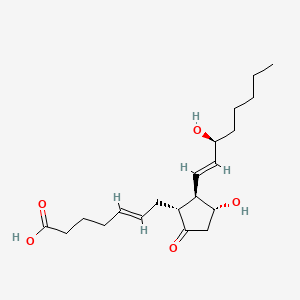 molecular formula C20H32O5 B1664669 5-trans-PGE2 CAS No. 36150-00-2