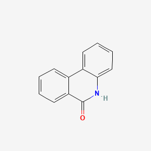 molecular formula C13H9NO B1664672 6(5H)-Phenanthridinone CAS No. 1015-89-0