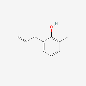 molecular formula C10H12O B1664677 2-Allyl-6-methylphenol CAS No. 3354-58-3