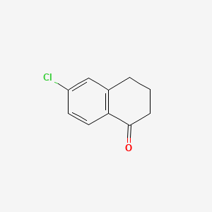 molecular formula C10H9ClO B1664680 6-Chloro-1-tetralone CAS No. 26673-31-4