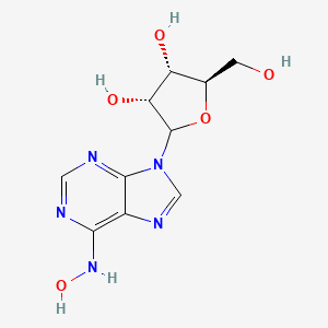 molecular formula C10H13N5O5 B1664684 6-N-Hydroxyadenosine CAS No. 3414-62-8