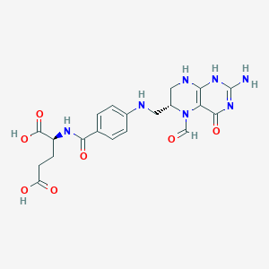 molecular formula C20H23N7O7 B1664698 (6R)-Folinic acid CAS No. 73951-54-9