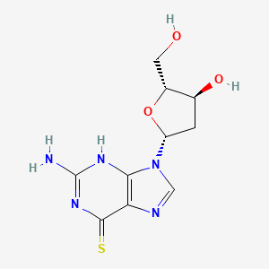 molecular formula C10H13N5O3S B1664700 alpha-TGdR CAS No. 789-61-7