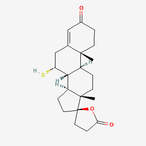 molecular formula C22H30O3S B1664704 7alpha-Thiospironolactone CAS No. 38753-76-3