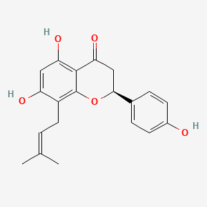molecular formula C20H20O5 B1664708 8-异戊烯柚皮素 CAS No. 53846-50-7
