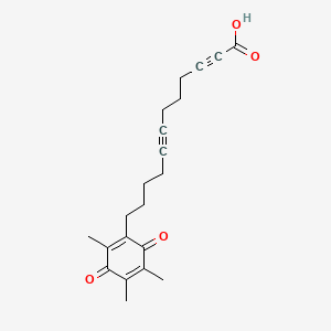 molecular formula C21H24O4 B1664713 AA-1777 CAS No. 90316-11-3