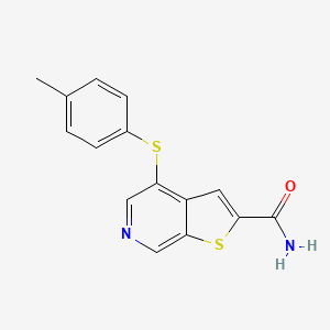 molecular formula C15H12N2OS2 B1664719 A-205804 CAS No. 251992-66-2