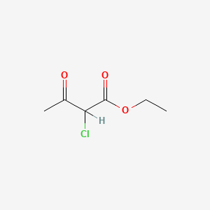 molecular formula C6H9ClO3 B1664721 Ethyl 2-chloroacetoacetate CAS No. 609-15-4