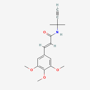 molecular formula C17H21NO4 B1664723 A-25794 CAS No. 22198-93-2