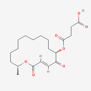 molecular formula C20H30O7 B1664725 Antibiotic A 26771B CAS No. 56448-20-5