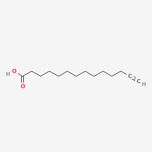 molecular formula C14H24O2 B1664783 13-Tetradecynoic acid CAS No. 82909-47-5