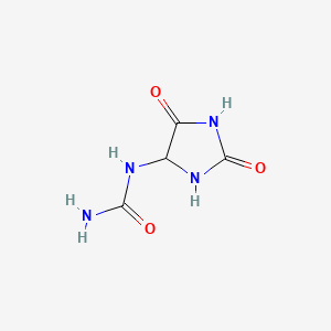 molecular formula C4H6N4O3 B1664786 Allantoin CAS No. 97-59-6
