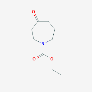 molecular formula C9H15NO3 B016648 Ethyl 4-Oxoazepane-1-carboxylate CAS No. 56515-89-0