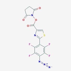 molecular formula C14H5F4N5O4S B166480 Satfpt CAS No. 131238-06-7
