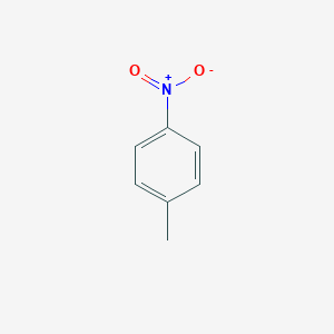molecular formula C7H7NO2<br>C6H4(CH3)NO2<br>C7H7NO2 B166481 4-硝基甲苯 CAS No. 99-99-0