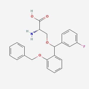 molecular formula C23H22FNO4 B1664810 ALX-1393 