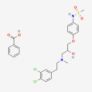 molecular formula C26H30Cl2N2O6S B1664828 AM 92016 CAS No. 178894-81-0