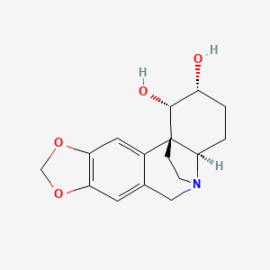 molecular formula C16H19NO4 B1664830 Amabiline CAS No. 17958-43-9