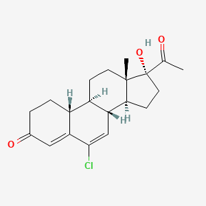 molecular formula C20H25ClO3 B1664831 Amadinone CAS No. 30781-27-2