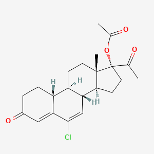 molecular formula C22H27ClO4 B1664832 Amadinone acetate CAS No. 22304-34-3