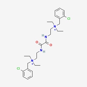molecular formula C28H42Cl2N4O2+2 B1664838 Ambenonium CAS No. 7648-98-8