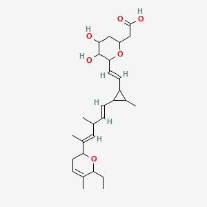 molecular formula C28H42O6 B1664839 Ambruticin CAS No. 58857-02-6