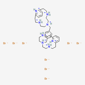 molecular formula C34H58Br8N8 B1664843 Amd 3329 CAS No. 170861-77-5