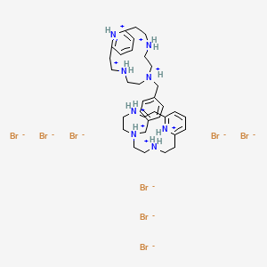 molecular formula C34H58Br8N8 B1664843 Unii-3euz070lln CAS No. 170861-77-5