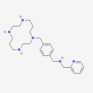 molecular formula C24H38N6 B1664846 AMD 3465 CAS No. 185991-24-6