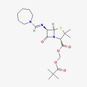 molecular formula C21H33N3O5S B1664848 Pivmecillinam CAS No. 32886-97-8