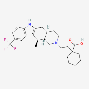 molecular formula C26H33F3N2O2 B1664856 AMG-076 free base CAS No. 693823-79-9