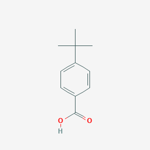 molecular formula C11H14O2 B166486 4-tert-Butylbenzoic acid CAS No. 98-73-7