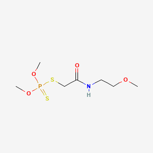 molecular formula C7H16NO4PS2 B1664865 Amidithion CAS No. 919-76-6