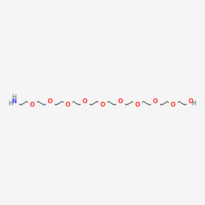 molecular formula C20H43NO10 B1664894 氨基-PEG10-醇 CAS No. 129449-09-8