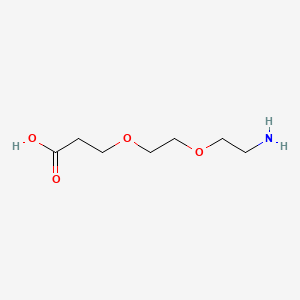 molecular formula C7H15NO4 B1664898 Amino-PEG2-C2-acid CAS No. 791028-27-8