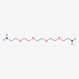 molecular formula C10H24N2O4 B1664902 3,6,9,12-Tetraoxatetradecane-1,14-diamine CAS No. 68960-97-4