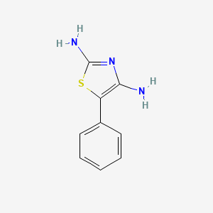 molecular formula C9H9N3S B1664907 Amiphenazole CAS No. 490-55-1