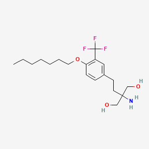 molecular formula C19H30F3NO3 B1664909 Amiselimod CAS No. 942399-20-4