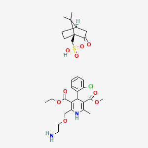molecular formula C26H31ClN2O8S B1664912 Amlodipine besylate CAS No. 652969-01-2