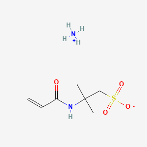 molecular formula C7H16N2O4S B1664921 azane;2-methyl-2-(prop-2-enoylamino)propane-1-sulfonic acid CAS No. 58374-69-9