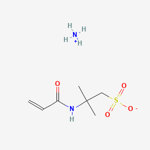 molecular formula C7H16N2O4S B1664921 Ammonium acryloyldimethyltaurate CAS No. 58374-69-9