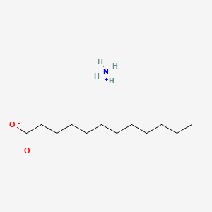 molecular formula C12H27NO2 B1664923 Ammonium laurate CAS No. 2437-23-2