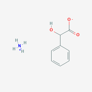 molecular formula C8H8O3 B1664924 Ammonium mandelate CAS No. 530-31-4