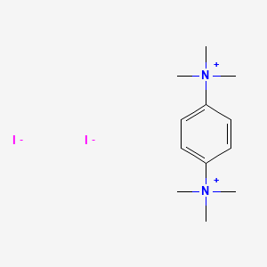 molecular formula C12H22I2N2 B1664929 trimethyl-[4-(trimethylazaniumyl)phenyl]azanium;diiodide CAS No. 5369-38-0