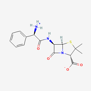 molecular formula C16H19N3O4S B1664943 Ampicillin CAS No. 69-53-4