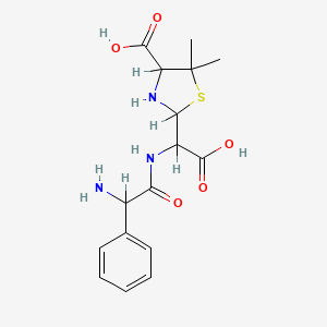 molecular formula C16H21N3O5S B1664946 Ampicillinoic acid CAS No. 57457-66-6