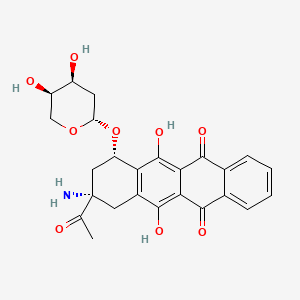 molecular formula C25H25NO9 B1664947 Amrubicin CAS No. 110267-81-7