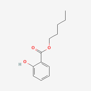 molecular formula C12H16O3 B1664950 Amyl salicylate CAS No. 2050-08-0